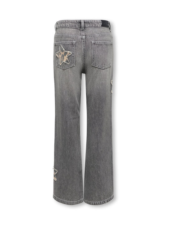 KIDS ONLY - Teksapüksid KogJuicy Wide Leo Star - MEDIUM GREY DENIM | Stockmann - photo 2