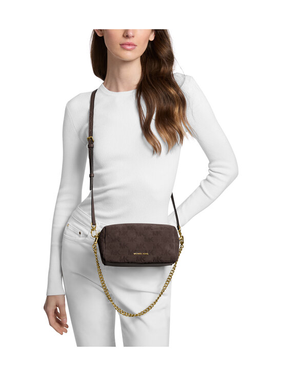 Michael Michael Kors - Bryant Small Soft Crossbody -ketjullinen laukku - 251 CHOCOLATE | Stockmann - photo 3