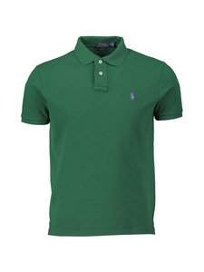 Polo Ralph Lauren - Custom Slim Fit -pikeepaita - 3EBM GREEN | Stockmann