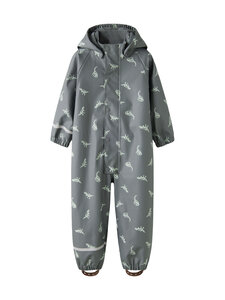 Name It - NmmDry Rain Fleece -haalari - BALSAM GREEN AOP:DINO | Stockmann