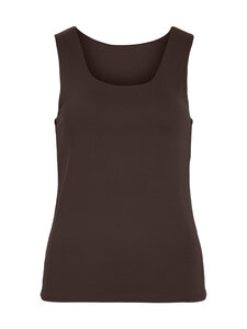 Vila - Vikenza U-Neck -toppi - COFFEE BEAN | Stockmann