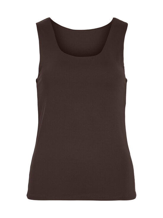Vila - Vikenza U-Neck -toppi - COFFEE BEAN | Stockmann - photo 1