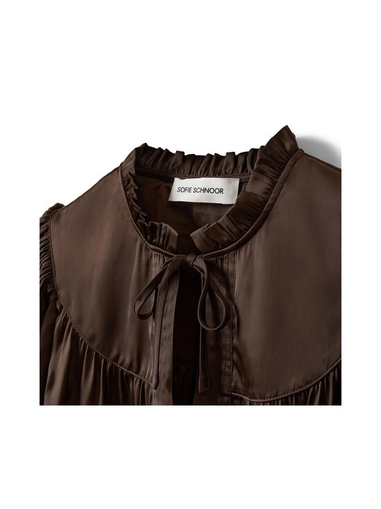 Sofie Schnoor - Lalilasw Frill Top -pusero - 7162 INTENSE BROWN | Stockmann - photo 7