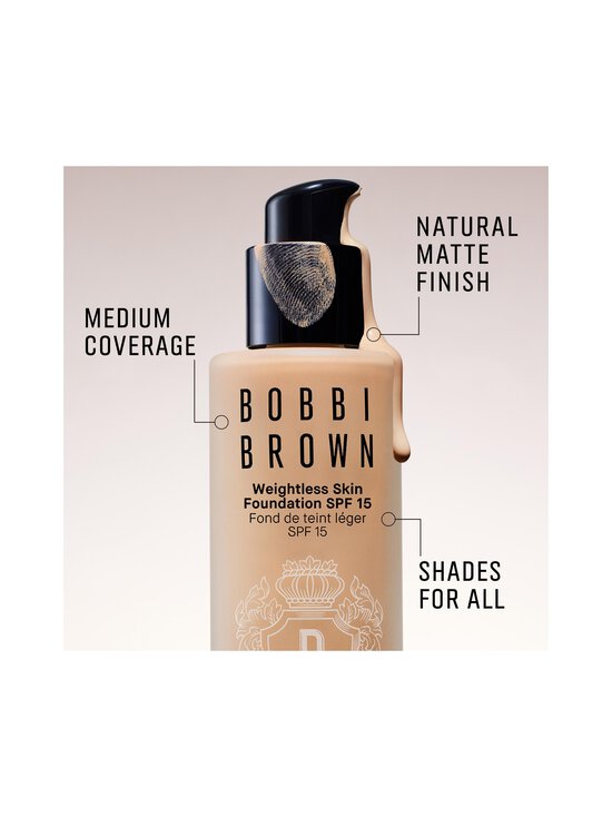 Bobbi Brown - Weightless Skin Foundation SPF15 -meikkivoide, 30ml - COOL CHESTNUT - photo 3 Bobbi Brown - Weightless Skin Foundation SPF15 -meikkivoide, 30ml - COOL CHESTNUT | Stockmann - photo 3