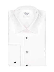 Stenströms - Fitted Body -kauluspaita, erikoispitkähiha - 000 WHITE | Stockmann
