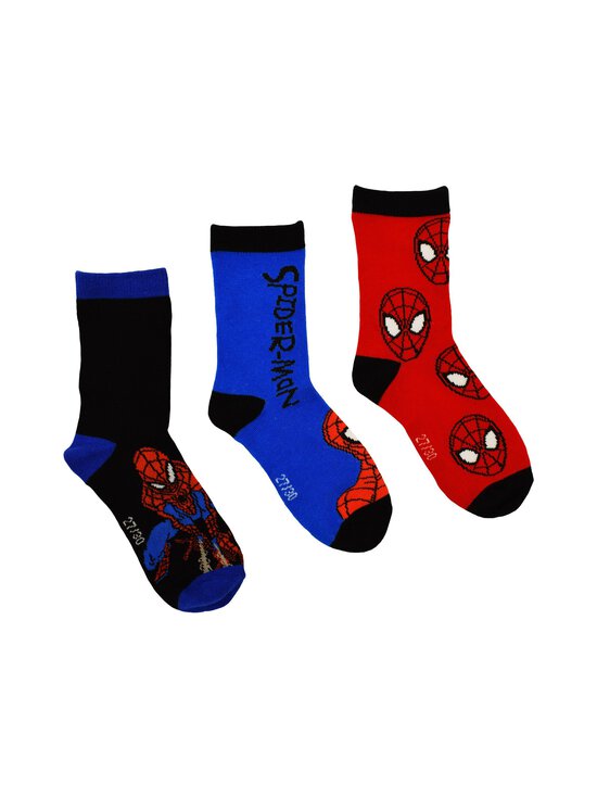 Spiderman - Zirnekļcilvēka zeķes, 3 pāri - BLUE/RED/BLACK - photo 1 Spiderman - Zirnekļcilvēka zeķes, 3 pāri - BLUE/RED/BLACK | Stockmann - photo 1