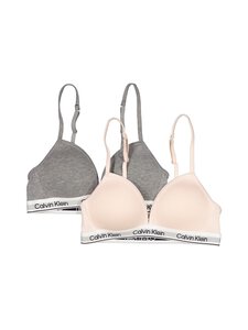 Calvin Klein Kids - Rinnahoidja Triangle, 2 tk - 0VJ SILVERPEONY/GREYHEATHER Calvin Klein Kids - Rinnahoidja Triangle, 2 tk - 0VJ SILVERPEONY/GREYHEATHER | Stockmann