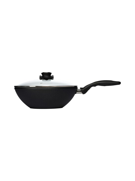 Swiss Diamond - XD -wokkipannu ja lasikansi 28 cm - BLACK - photo 2 Swiss Diamond - XD -wokkipannu ja lasikansi 28 cm - BLACK | Stockmann - photo 2