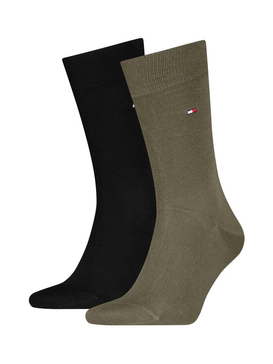 Tommy Hilfiger - Sokid TH Men Classic, 2 paari - 142 ARMY GREEN - photo 1 Tommy Hilfiger - Sokid TH Men Classic, 2 paari - 142 ARMY GREEN | Stockmann - photo 1