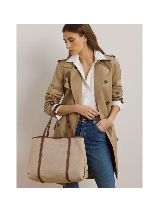 Lauren Ralph Lauren - Emerie Tote soma - NATURAL_LAUREN TAN/LAUREN TAN | Stockmann - photo 6
