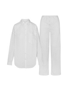 SKIMS - Cotton Poplin Sleep Oversized Set -pyjama - ONYX DOT PRINT | Stockmann
