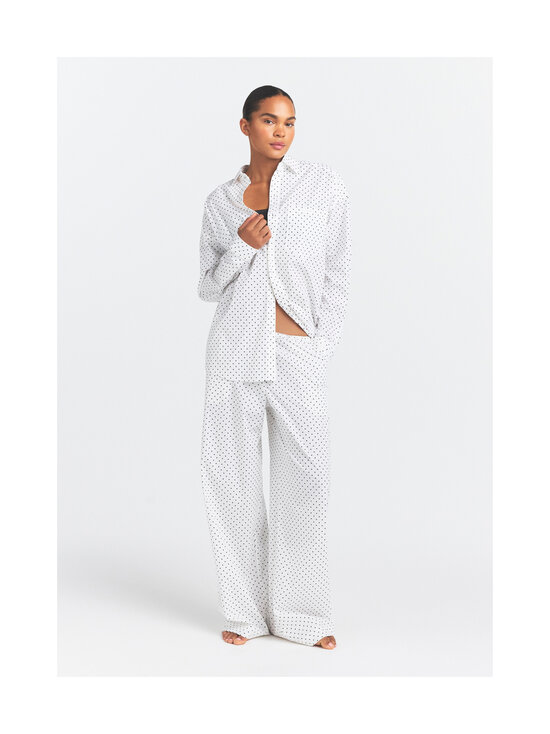 SKIMS - Cotton Poplin Sleep Oversized Set -pyjama - ONYX DOT PRINT | Stockmann - photo 2