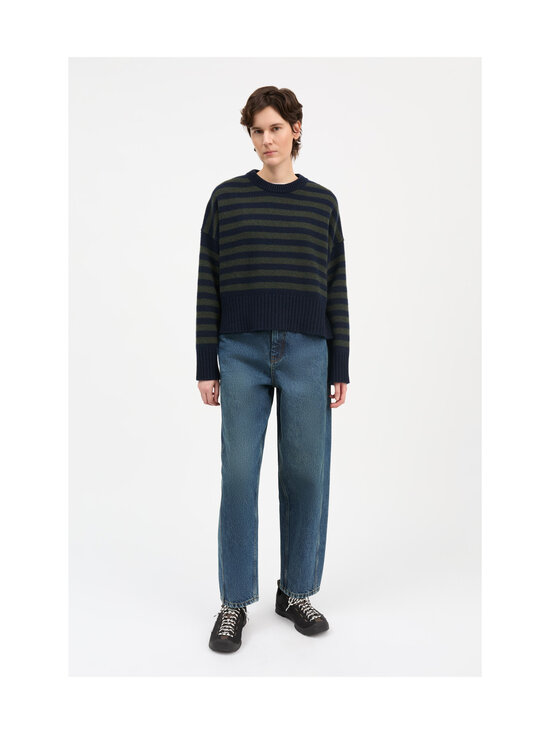 Skall Studio - Campa-neulepusero - NAVY/DARK GREEN STRIPE | Stockmann - photo 2