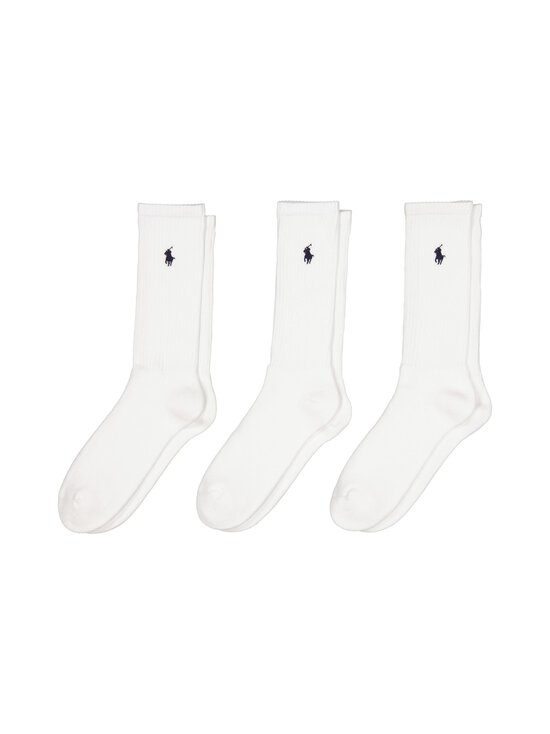Polo Ralph Lauren - Crew zeķes 3 pāri - WHITE - photo 2 Polo Ralph Lauren - Crew zeķes 3 pāri - WHITE | Stockmann - photo 2