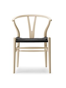 Carl Hansen&Son - CH24 Wishbone -tuoli - MUSTA,RUSKEA | Stockmann