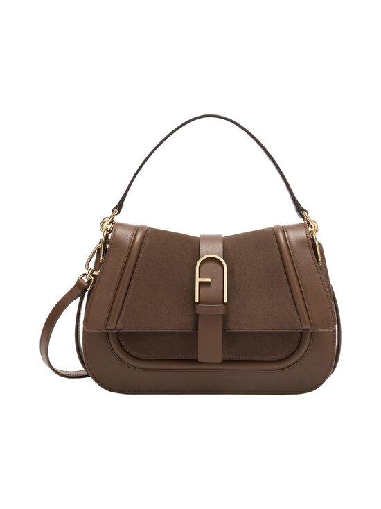 Furla - Flow M Top Handle -nahkalaukku - 4286S TONI ESPRESSO | Stockmann - photo 1