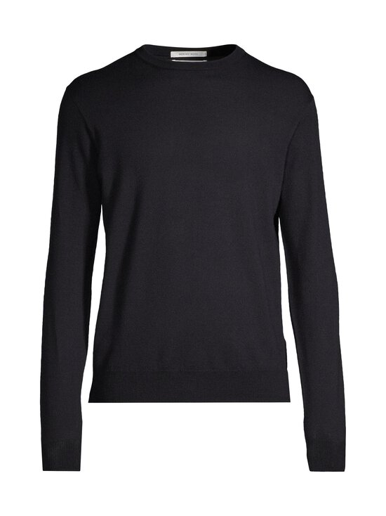 ESSENTIALS by Stockmann - Ethan-merinoneulepaita - MIDNIGHT BLUE 51047 | Stockmann - photo 1