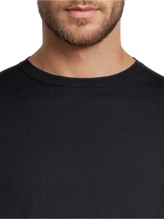 ESSENTIALS by Stockmann - Ethan-merinoneulepaita - MIDNIGHT BLUE 51047 | Stockmann - photo 4