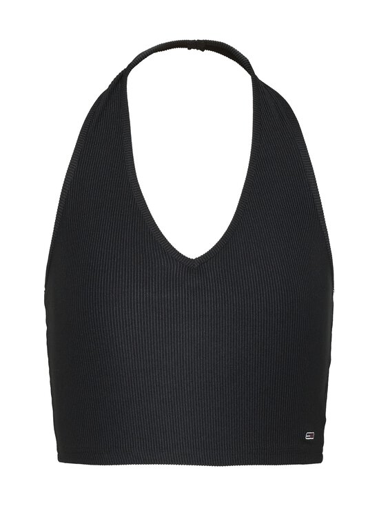 Tommy Jeans - Rib Halterneck Top - BDS BLACK - photo 1 Tommy Jeans - Rib Halterneck Top - BDS BLACK | Stockmann - photo 1