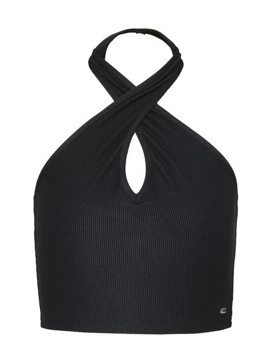 Tommy Jeans - Rib Halterneck Top - BDS BLACK - photo 3 Tommy Jeans - Rib Halterneck Top - BDS BLACK | Stockmann - photo 3