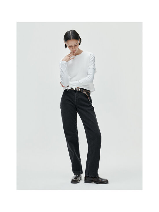 GAP - Straight Taper džinsi - BLACK WASH | Stockmann - photo 8