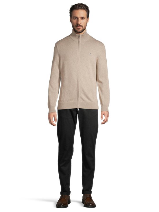 GANT - Kardigan Casual Cotton Zip - 295 DK. SAND MELANGE | Stockmann - photo 2