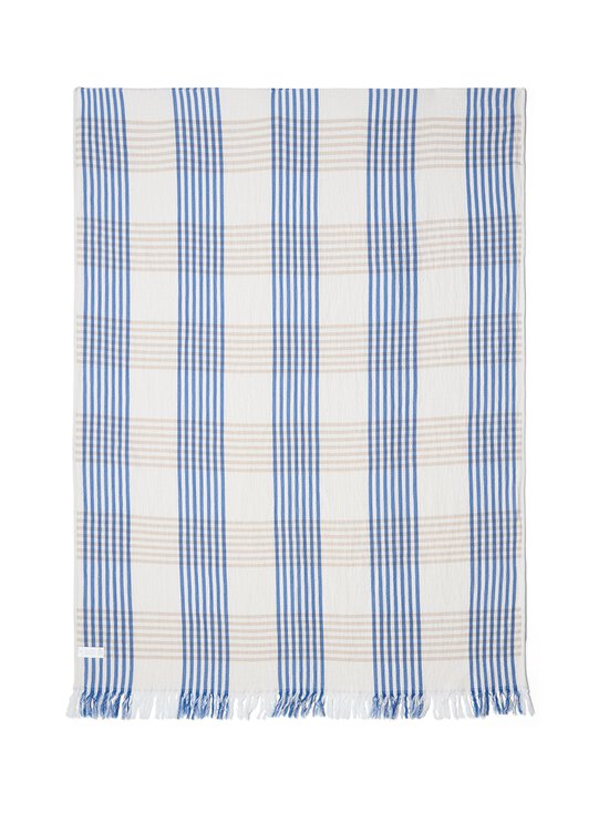Lexington - Stripe Checked -torkkupeitto - 1609 WHITE/BLUE/BEIGE | Stockmann - photo 3