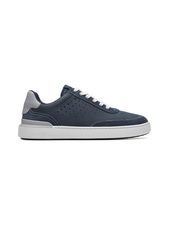 Clarks - Courtlite Run -nahkasneakerit - 26176724 NAVY NUBUCK | Stockmann - photo 1