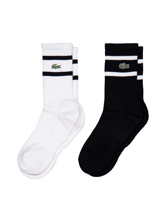 Lacoste - Crew zeķes, 2 pāru komplekts - 258 BLACK/WHITE | Stockmann - photo 2