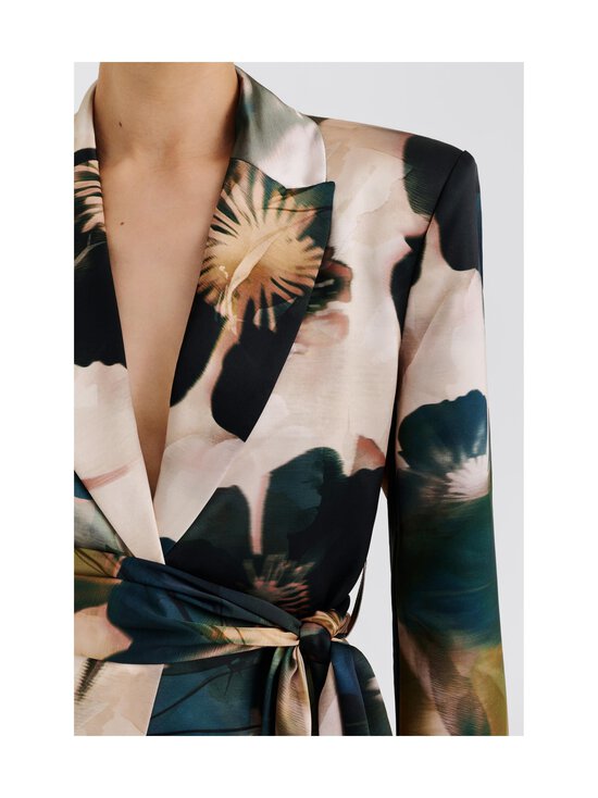 Malina - Liv Wrap -satiinibleiseri - DUSTY POPPY | Stockmann - photo 3