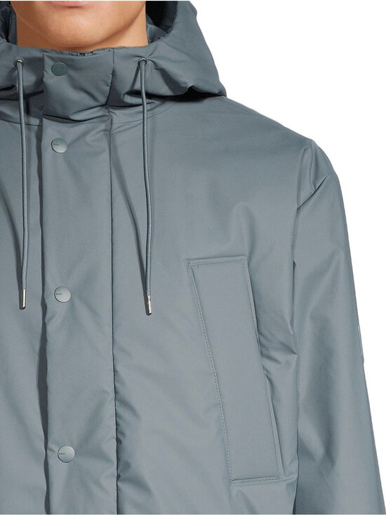 Rains - Lohja Long Insulated Cargo W3T2 - topattu sadetakki - LAGOON | Stockmann - photo 5