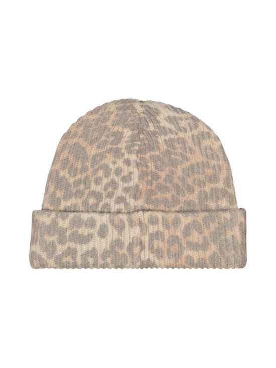 Ganni - Printed Leopard -neulepipo - 859 ALMOND MILK | Stockmann - photo 2