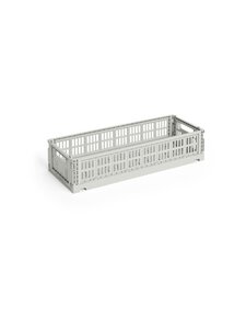 HAY - Säilituskast Colour Crate Mini Oblong, 13 x 34,5 x 8 cm - GREY | Stockmann