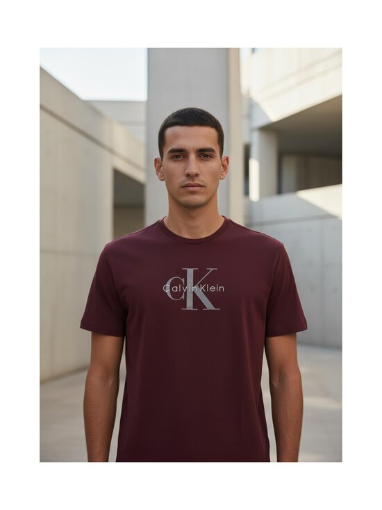 Calvin Klein Jeans - T-särk Hero Monologo - VLP DEEP ROUGE | Stockmann - photo 3