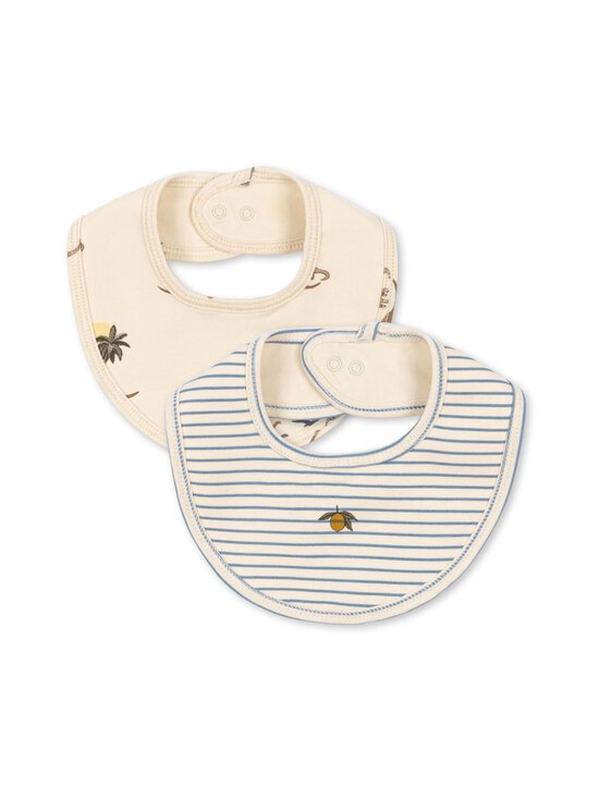 Konges Sløjd - Basic-ruokalappu 2-pack - KUBI/STRIPE BLUIE - photo 1 Konges Sløjd - Basic-ruokalappu 2-pack - KUBI/STRIPE BLUIE | Stockmann - photo 1