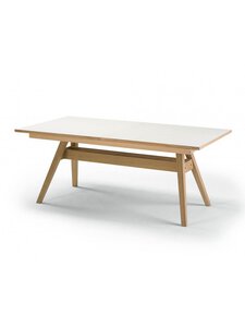 Skovby Möbelfabrik - #11- jatkettava ruokapöytä - TAMMI,VALKOINEN | Stockmann