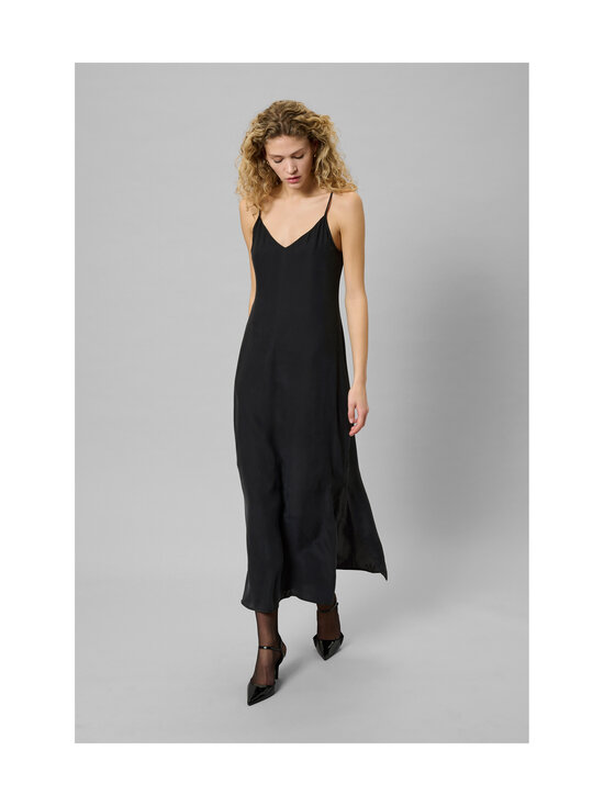 MY ESSENTIAL WARDROBE - Õlapaeltega siidkleit MWSilk - 100 BLACK | Stockmann - photo 4