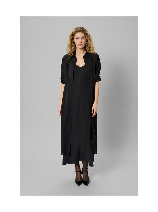 MY ESSENTIAL WARDROBE - Õlapaeltega siidkleit MWSilk - 100 BLACK | Stockmann - photo 7