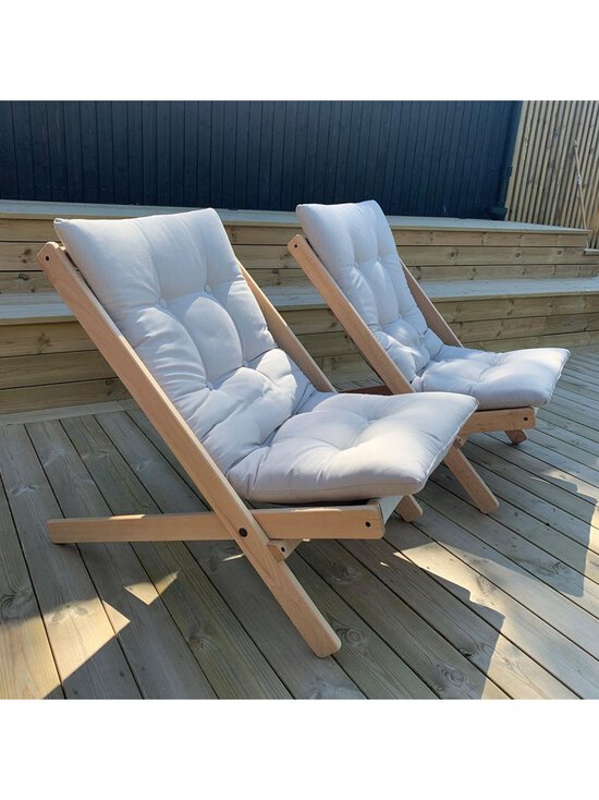 Karup - Boogie-nojatuoli wheat beige/raw - BEIGE | Stockmann - photo 5