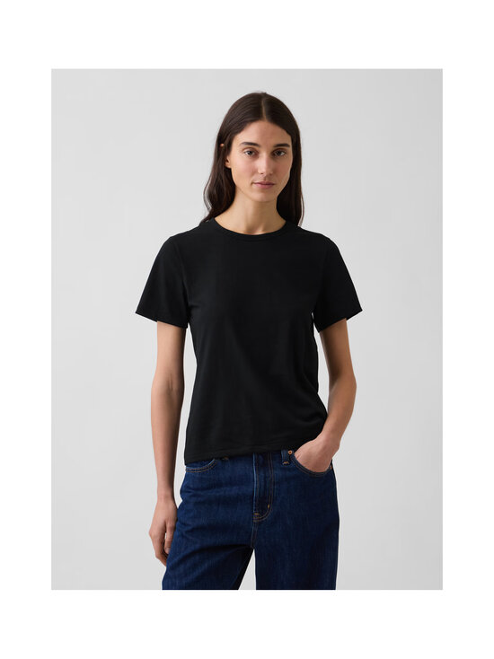 GAP - VintageSoft t-paita - TRUE BLACK V2 2 | Stockmann - photo 2