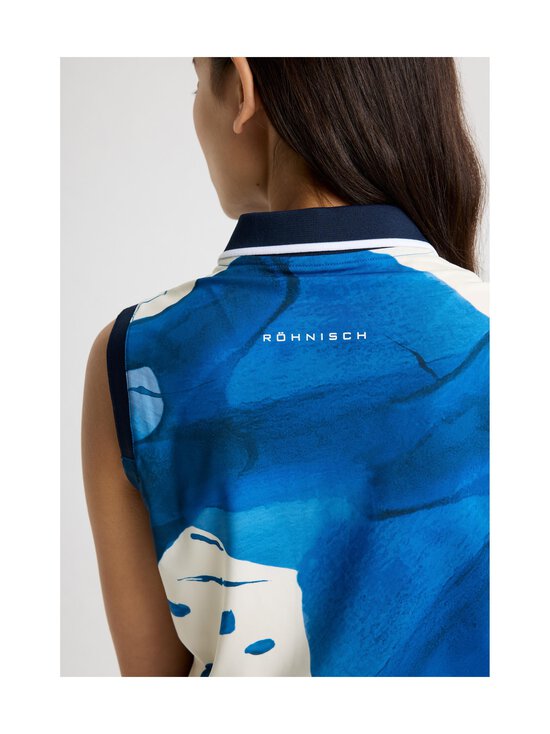 Röhnisch - Deni polo tops - 2T4 BLUE AQUARELLE - photo 4 Röhnisch - Deni polo tops - 2T4 BLUE AQUARELLE | Stockmann - photo 4