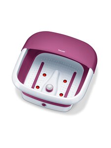 Beurer - FB30 Foot Bath -jalkakylpy - WHITE / DARK MAGENTA | Stockmann