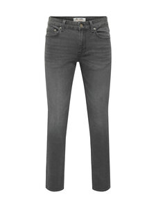 Only & Sons - Teksapüksid OnsWarp Skinny Destroy - DARK GREY DENIM DETAIL:BRAKES | Stockmann