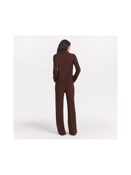 SKIMS - Soft Lounge Rib Sleep Set - pyjama 2-osainen - COCOA | Stockmann - photo 4