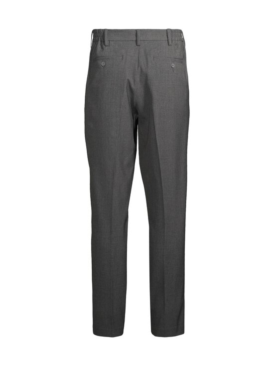 ESSENTIALS by Stockmann - Harry Wide Leg -housut - DK. GREY MEL. | Stockmann - photo 2