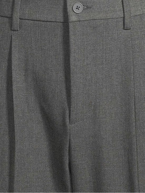 ESSENTIALS by Stockmann - Harry Wide Leg -housut - DK. GREY MEL. | Stockmann - photo 5
