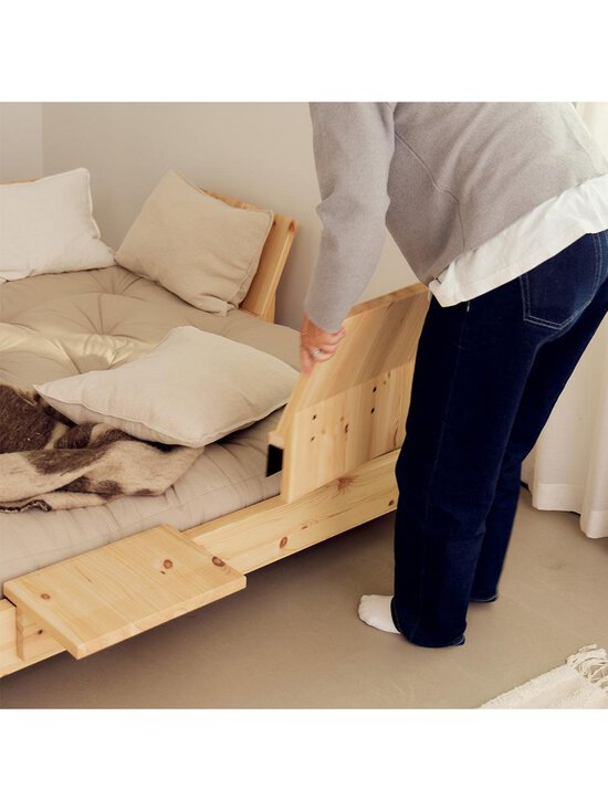Karup - Social-vuodesohva 4 selkänojaa + 2 sivupöytää ruskea/mänty 140 x 200 cm - BEIGE | Stockmann - photo 7