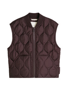 Marc O'Polo - Stepēta veste - 6939 BLACK CHERRY | Stockmann