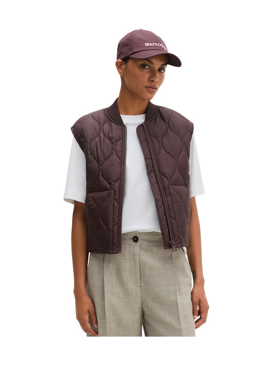 Marc O'Polo - Stepēta veste - 6939 BLACK CHERRY | Stockmann - photo 2