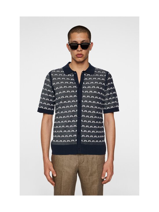 J.Lindeberg - Rolando Logo Jacquard polo krekls - 6855 JL NAVY - photo 2 J.Lindeberg - Rolando Logo Jacquard polo krekls - 6855 JL NAVY | Stockmann - photo 2